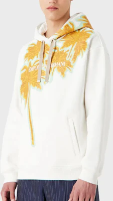 Emporio Armani Colorblock Logo Print Pullover Hoodie - Multicolor 3R1M6Z-1JT2Z1-01G2 Purchase Emporio Armani Colorblock Logo Print Pullover Hoodie - Multicolor 3R1M6Z-1JT2Z1-01G2