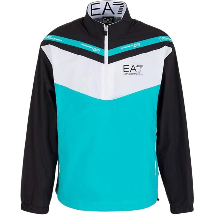 Emporio Armani Colorblock Zip-Up Jacket Multicolor Long Sleeve 3DPM34-PNDOZ-1200