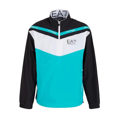 Emporio Armani Colorblock Zip-Up Jacket Multicolor Long Sleeve 3DPM34-PNDOZ-1200