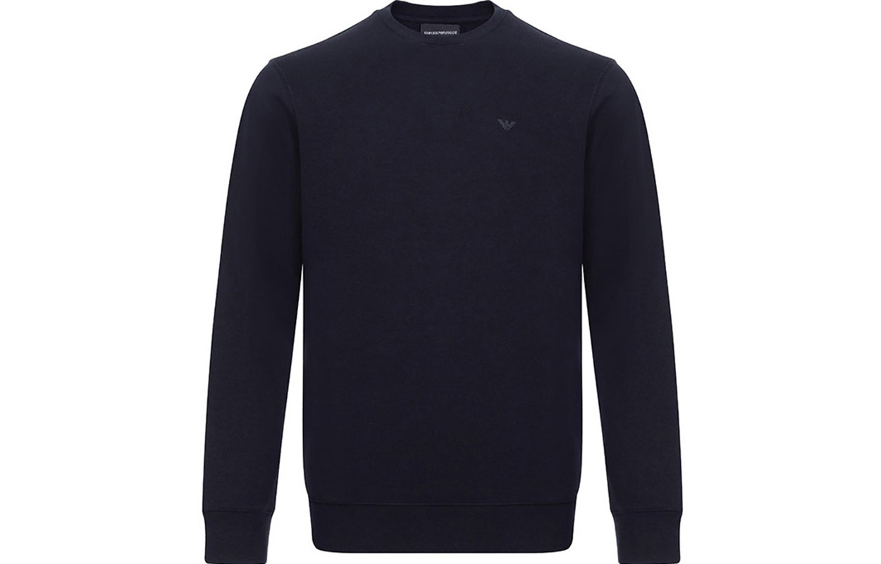 Emporio Armani Crewneck Long Sleeve Sweatshirt - Dark Blue 8N1M19-1JQPZ-0939
