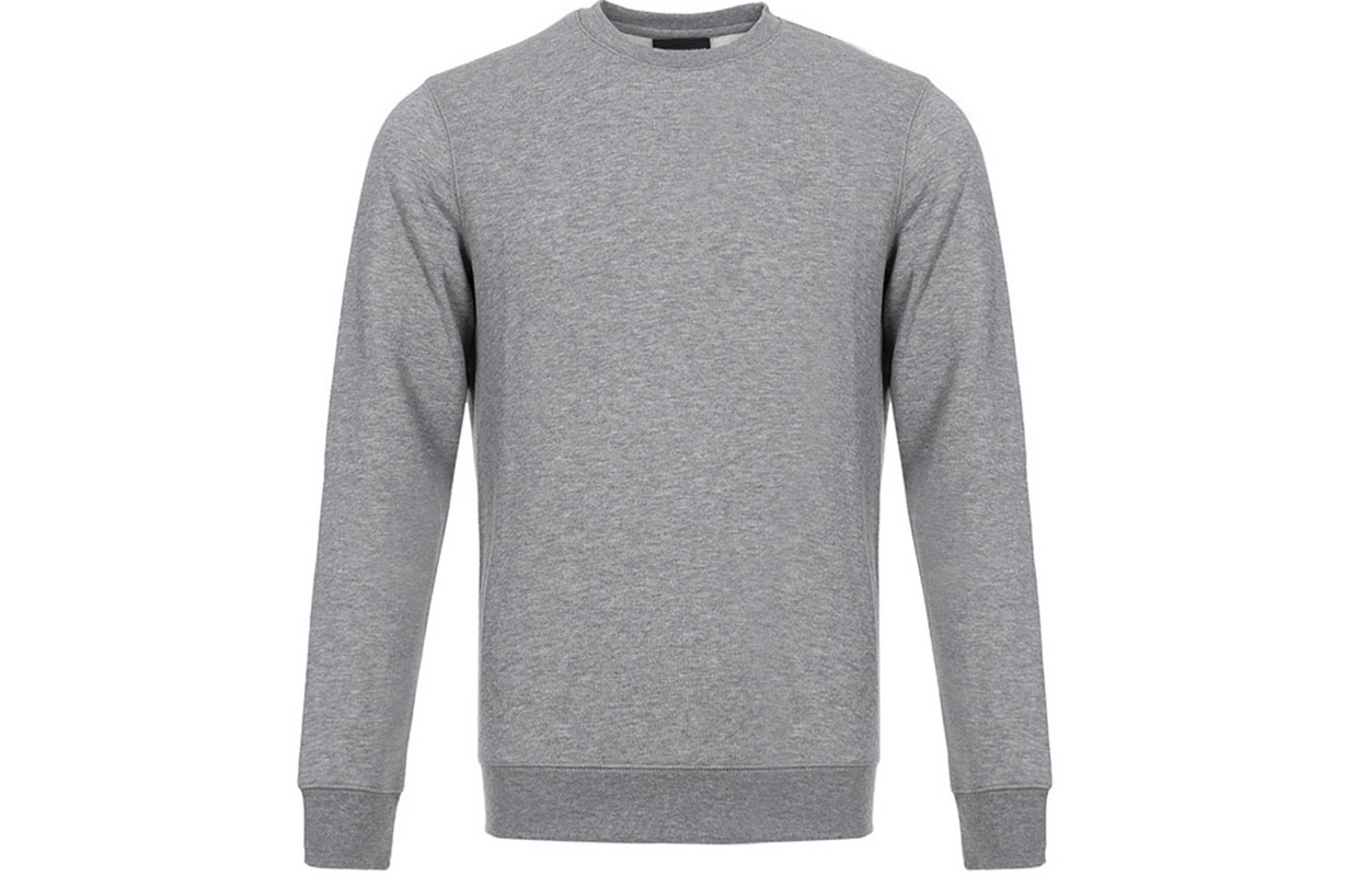 Emporio Armani Crewneck Long Sleeve Sweatshirt Gray 8N1M19-1JQPZ-0630