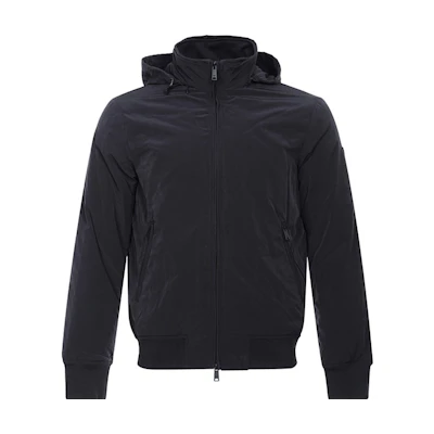 Emporio Armani Dark Gray Lightweight Hooded Jacket 8N1B52-1NKRZ-0998