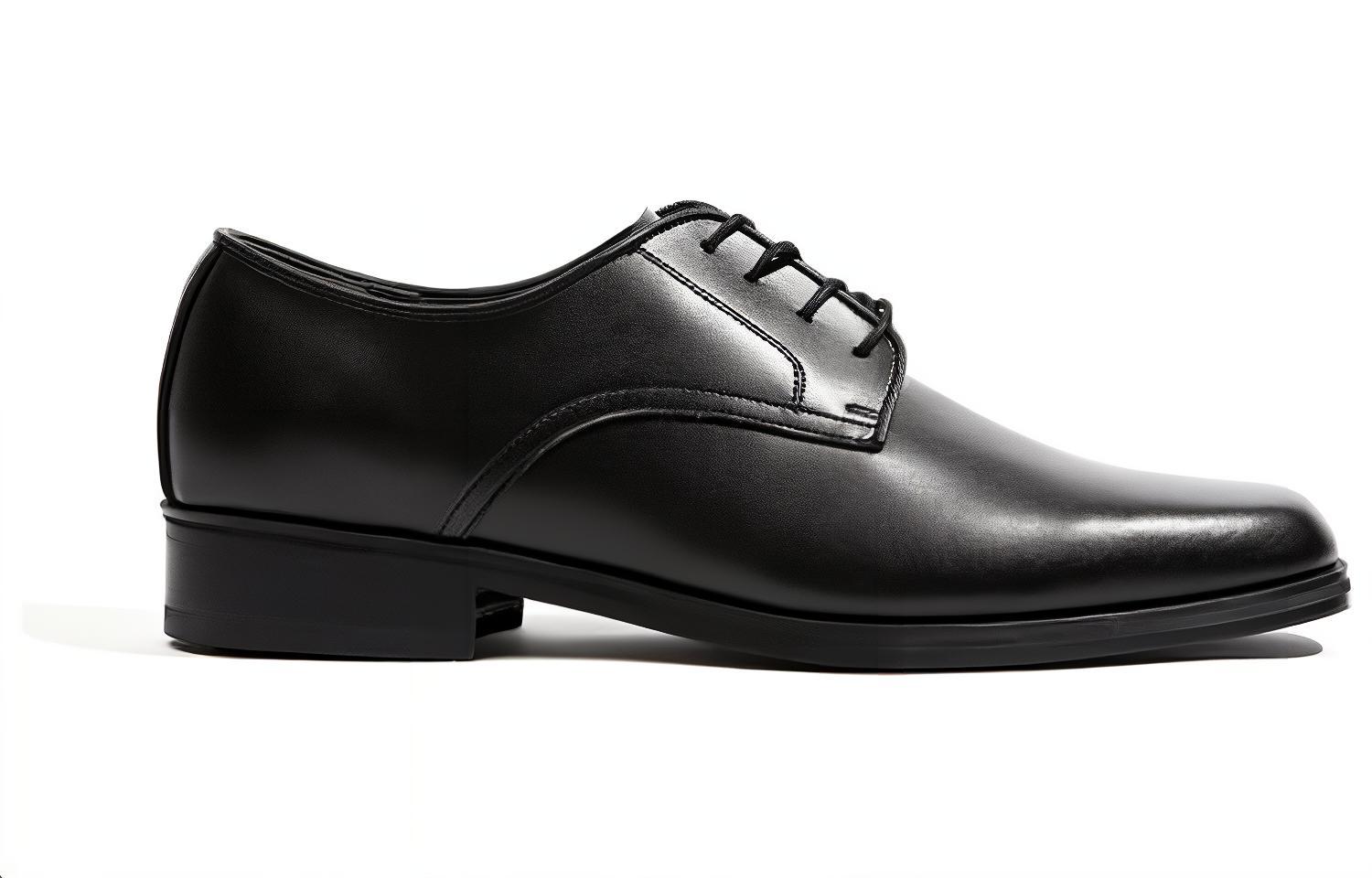 Emporio Armani Dress Shoe 'Black Leather CMFT' 圖 2
