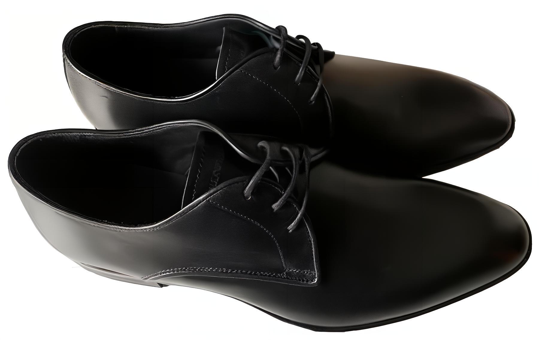 Emporio Armani Dress Shoe 'Black Leather CMFT' 圖 3