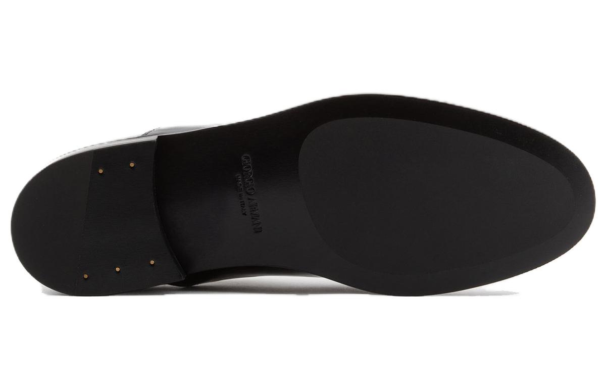 Purchase 엠포리오 아르마니 블랙 에나멜 드레스 슈즈 X2C705XN9231K001