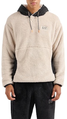 EMPORIO ARMANI EA7 米色標誌貼布連帽上衣. 6RPM51-PJSFZ-11716 Shop EMPORIO ARMANI EA7 米色標誌貼布連帽上衣. 6RPM51-PJSFZ-11716