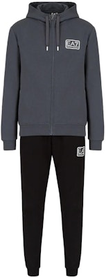 EMPORIO ARMANI EA7 黑色休閒運動連帽拉鍊套裝。 6KPV68-PJ07Z-22BY Order EMPORIO ARMANI EA7 黑色休閒運動連帽拉鍊套裝。 6KPV68-PJ07Z-22BY