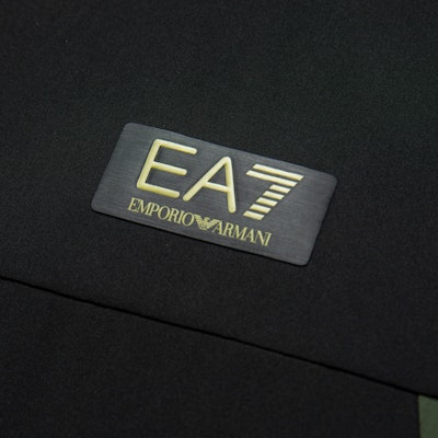 EMPORIO ARMANI EA7 黑綠拼色標誌連帽外套。 6RPV72-PNBXZ-28BQ Sizing EMPORIO ARMANI EA7 黑綠拼色標誌連帽外套。 6RPV72-PNBXZ-28BQ