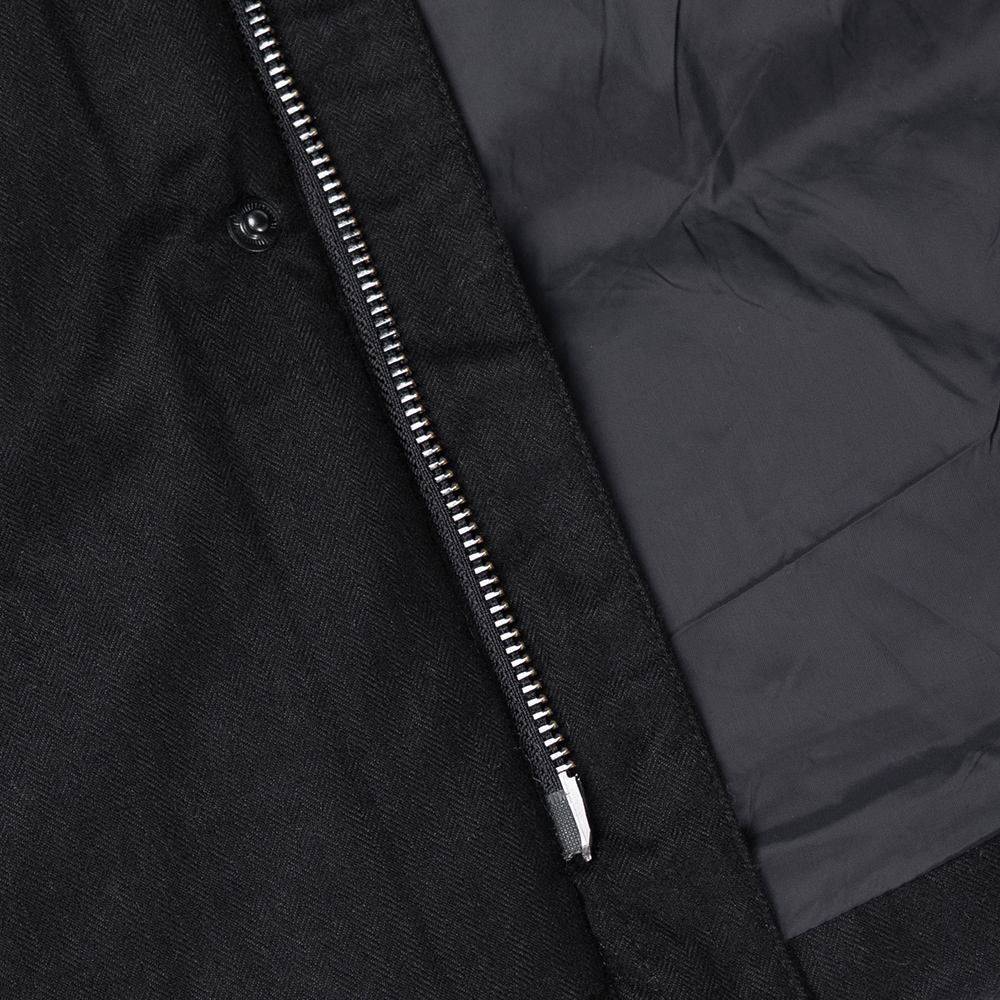 EMPORIO ARMANI EA7  Black Hoodie Coat with Logo Patch. 6LPB24-PNR2Z-1200 圖 7