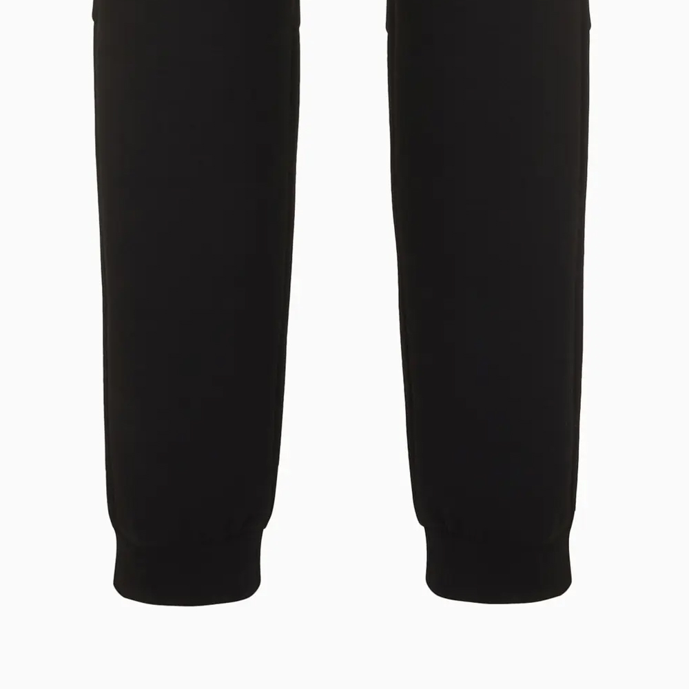 Purchase Emporio Armani EA7  Black Joggers with Logo Print and Elastic Waist. 8NPP63-PJ4EZ-1200