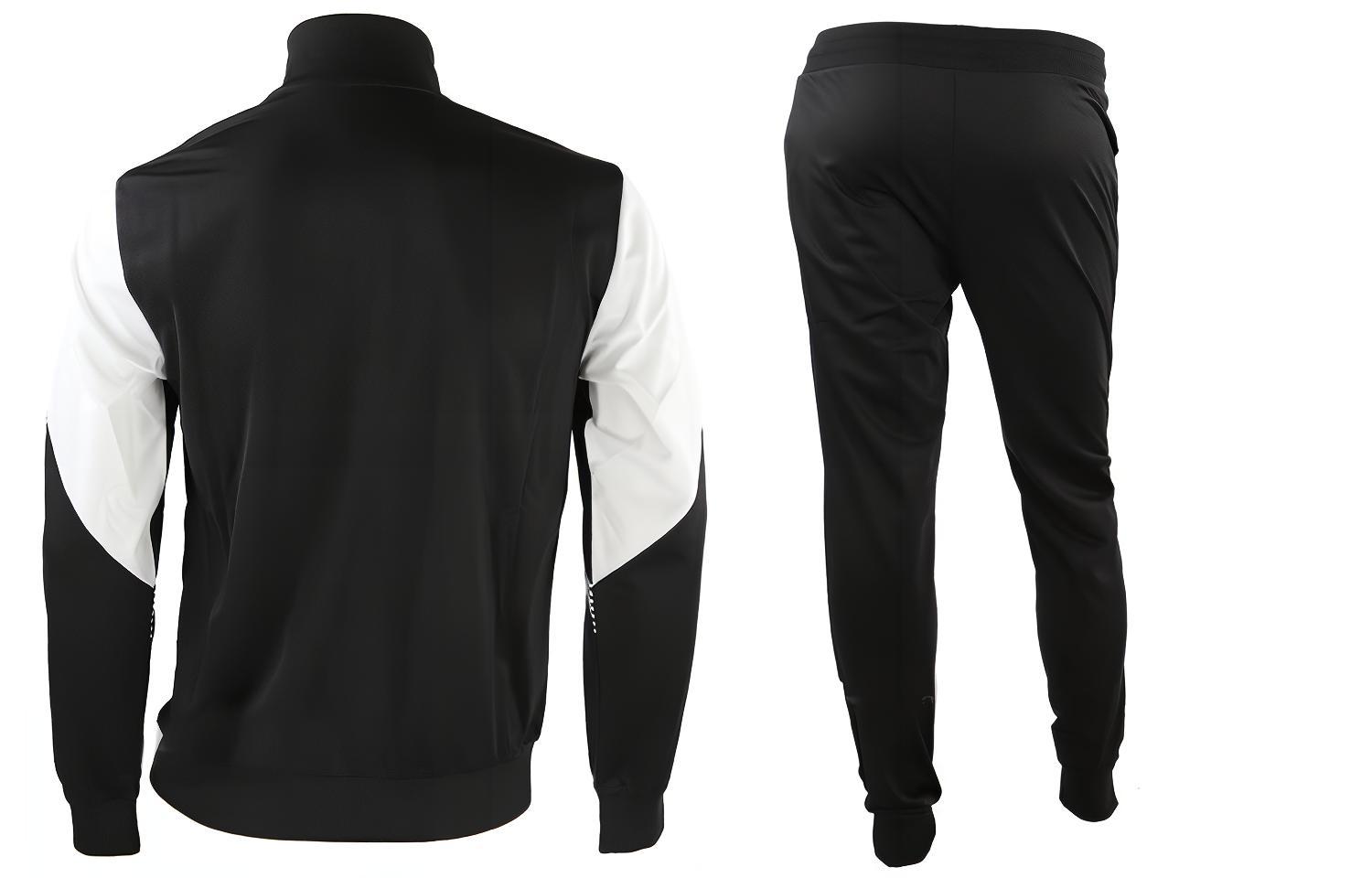 Lookbook Chándal Emporio Armani EA7 Letra Negra SS22 Ropa Deportiva Casual. 6LPV59-PJ08Z-1200