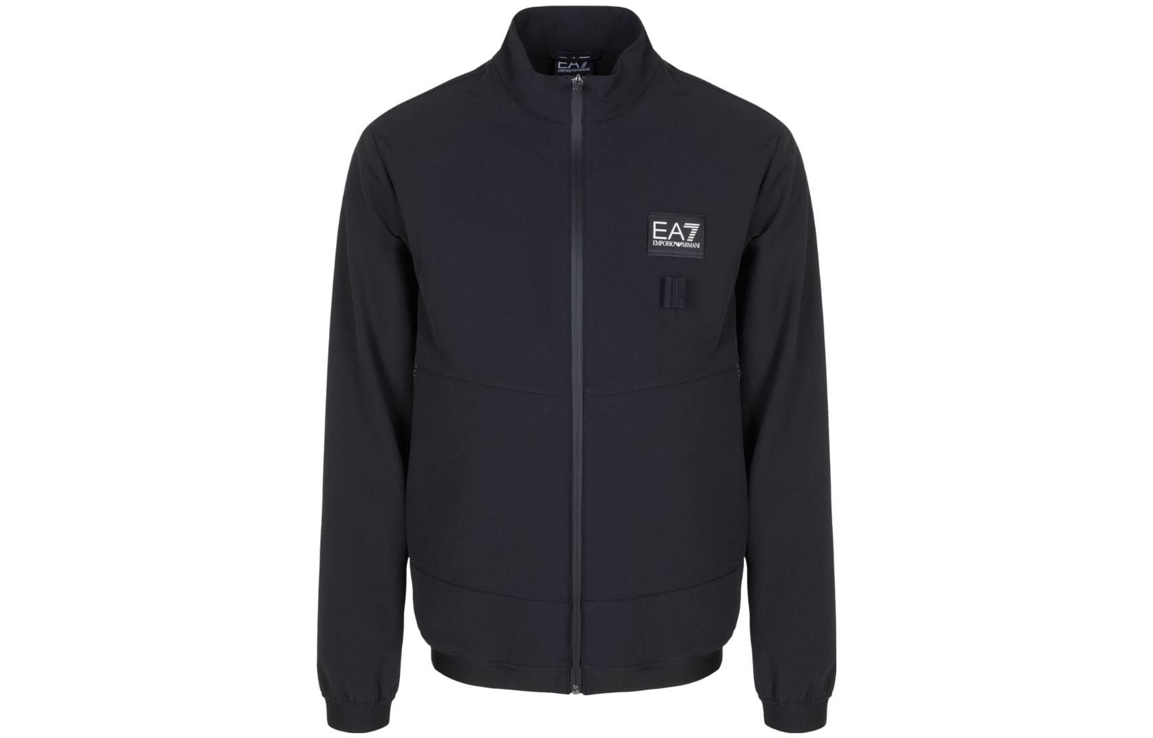 EMPORIO ARMANI EA7  Black Logo Long Sleeve Zip Jacket 6RPB39-PNBWZ-1200 圖 2