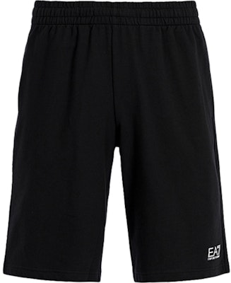 EMPORIO ARMANI EA7 Black Logo Print Elastic Waist Casual Shorts. 8NPS02-J05Z-1200 Buy EMPORIO ARMANI EA7 Black Logo Print Elastic Waist Casual Shorts. 8NPS02-J05Z-1200