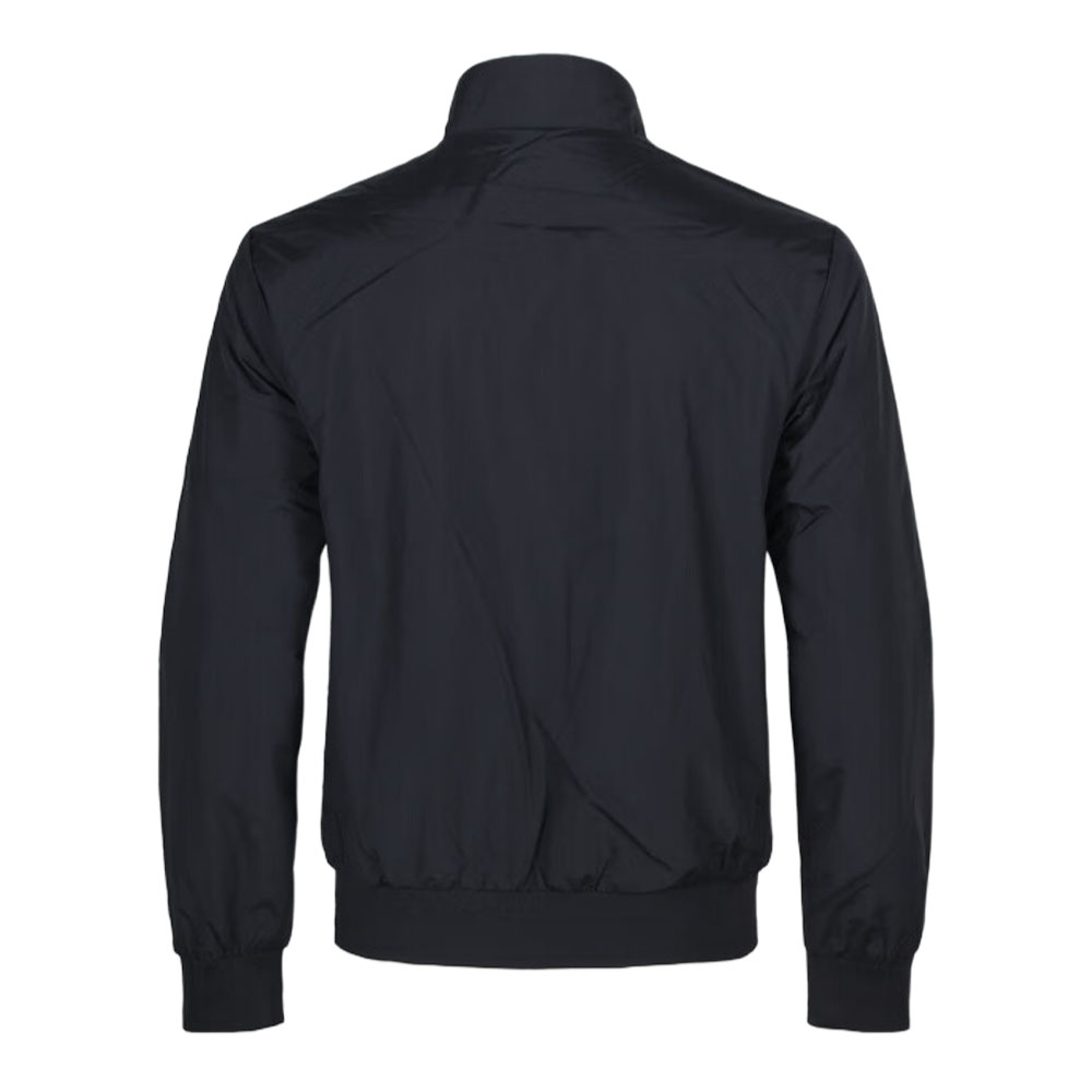 Lookbook 安普里奥·阿玛尼EA7黑色标志印花拉链夹克 FW24 8NPB20-PNFZZ-1200