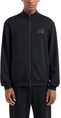 Emporio Armani EA7 黑色logo立領拉鍊長袖衛衣 FW24 6DPM83-PJZKZ-1200 Lookbook Emporio Armani EA7 黑色logo立領拉鍊長袖衛衣 FW24 6DPM83-PJZKZ-1200