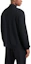 Shop Emporio Armani EA7 黑色logo立領拉鍊長袖衛衣 FW24 6DPM83-PJZKZ-1200