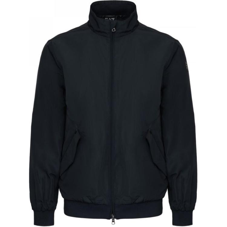 EMPORIO ARMANI EA7  Black Logo Zip-Up Long Sleeve Jacket 3RPB24-PNT3Z-1200 圖 2