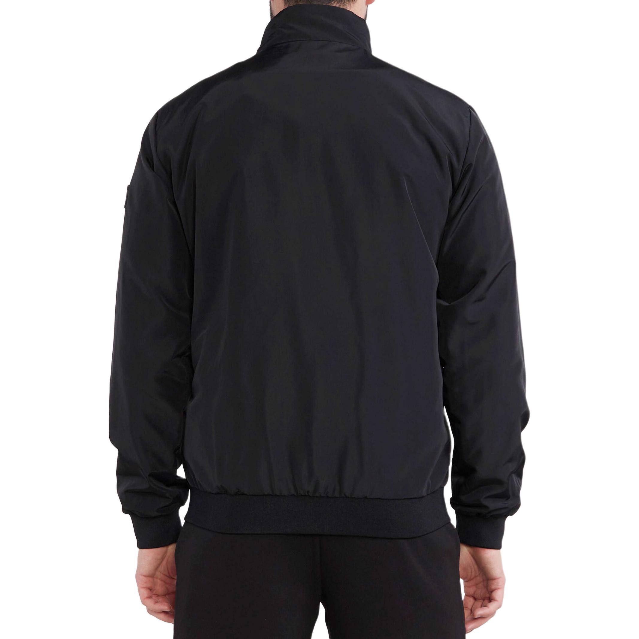 EMPORIO ARMANI EA7  Black Logo Zip-Up Long Sleeve Jacket 3RPB24-PNT3Z-1200 圖 4