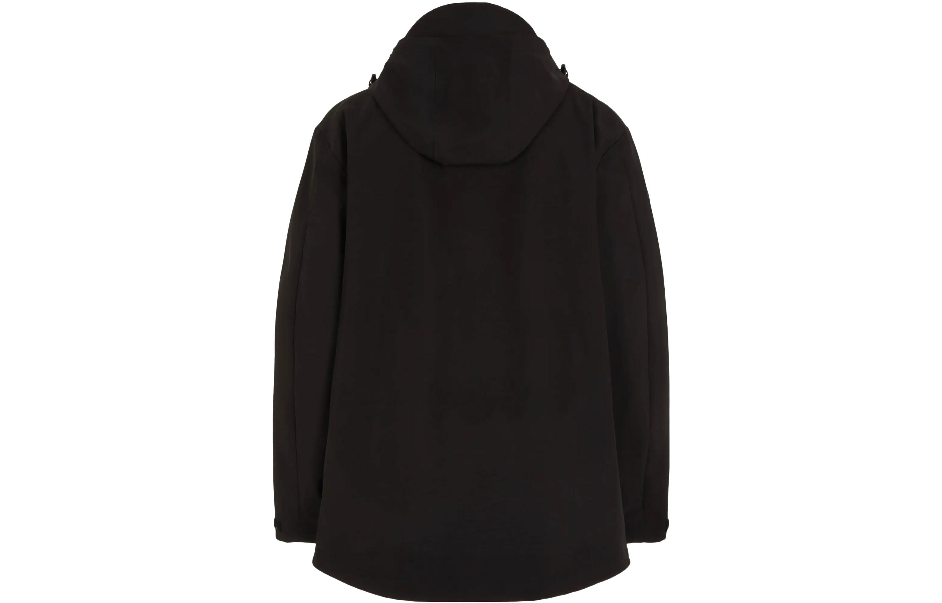 EMPORIO ARMANI EA7  Black Logo Zip Colorblock Hoodie Jacket 6RPB18-PNDQZ-1200 圖 3