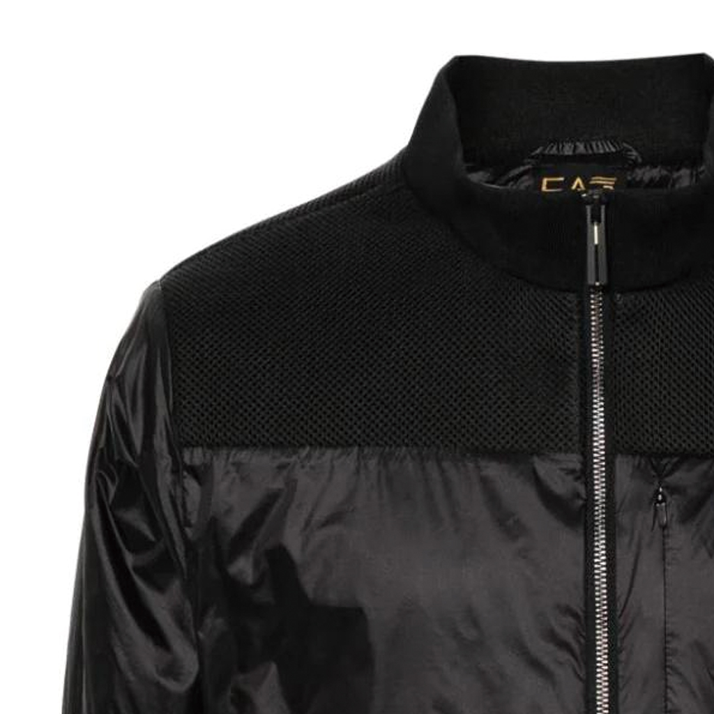 EMPORIO ARMANI EA7  Black Loose-Fit Logo Zip-Up Jacket SS24 3DPB05-PN2MZ-1200 圖 7