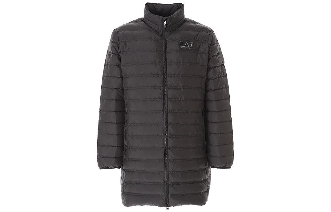 Emporio Armani EA7  Black Mid-Length Down Jacket with Zip. 6RPK12-PN5ZZ-1200 圖 2