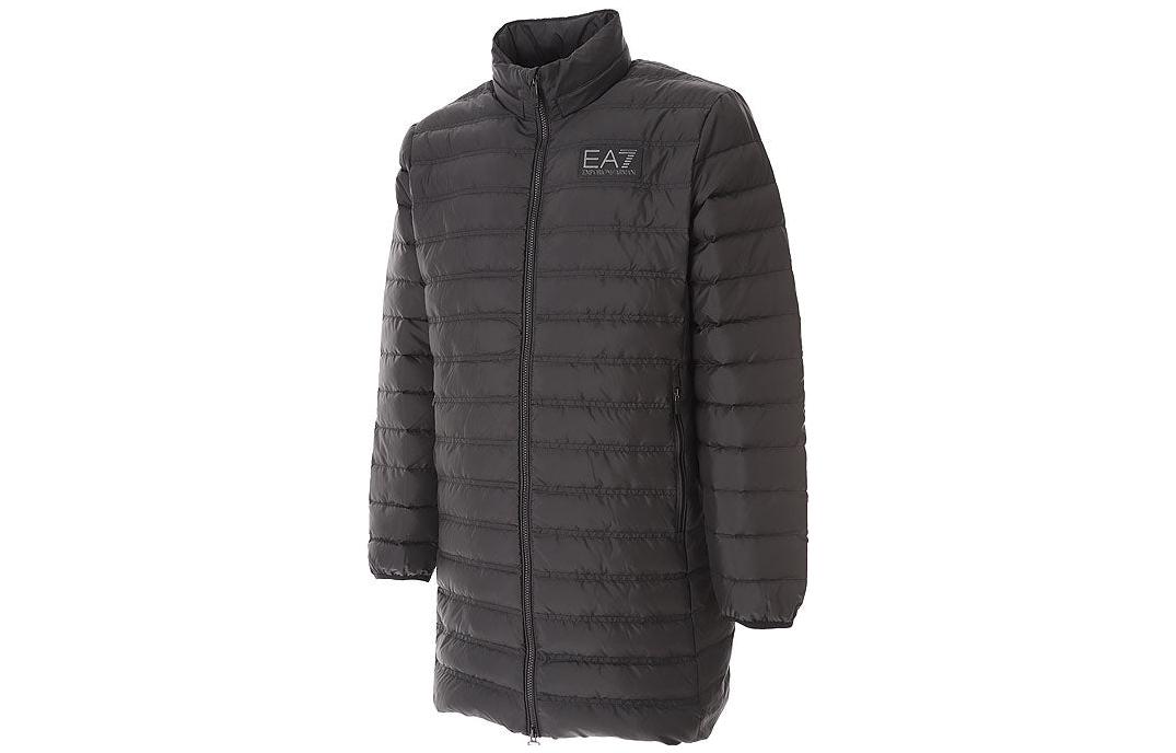 Emporio Armani EA7  Black Mid-Length Down Jacket with Zip. 6RPK12-PN5ZZ-1200 圖 4