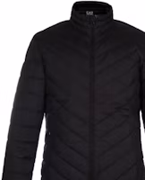 Purchase EMPORIO ARMANI EA7 黑色立領拉鍊羽絨外套 8NPB08-PNE1Z-1200