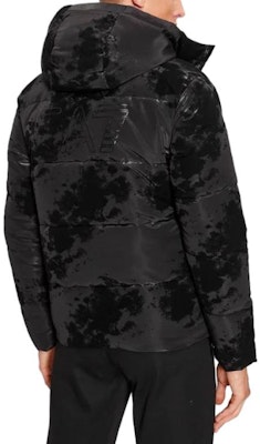 EMPORIO ARMANI EA7 黑色修身連帽拉鏈外套 6RPB26-PNEPZ-1200 Shop EMPORIO ARMANI EA7 黑色修身連帽拉鏈外套 6RPB26-PNEPZ-1200