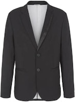 EMPORIO ARMANI EA7 Black Solid Casual Blazer. 6RZG44-ZNXZZ-1200 EMPORIO ARMANI EA7 Black Solid Casual Blazer. 6RZG44-ZNXZZ-1200