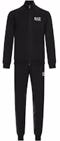 Emporio Armani EA7 Black Tracksuit - Zip Jacket & Joggers Set. 6ZPV51-PJ05Z-1200 Emporio Armani EA7 Black Tracksuit - Zip Jacket & Joggers Set. 6ZPV51-PJ05Z-1200