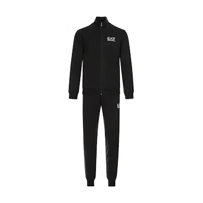 Emporio Armani EA7 Black Tracksuit - Zip Jacket & Joggers Set. 6ZPV51-PJ05Z-1200