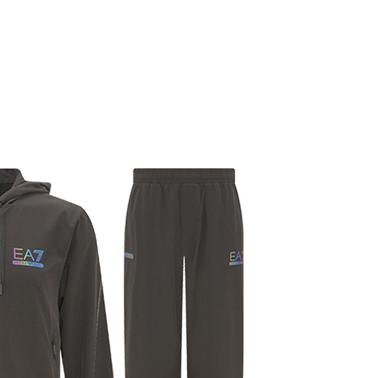Details for 엠포리오 아르마니 EA7 블랙 트레이닝복 스포츠웨어 세트. 6LPV01-PN6TZ-1200