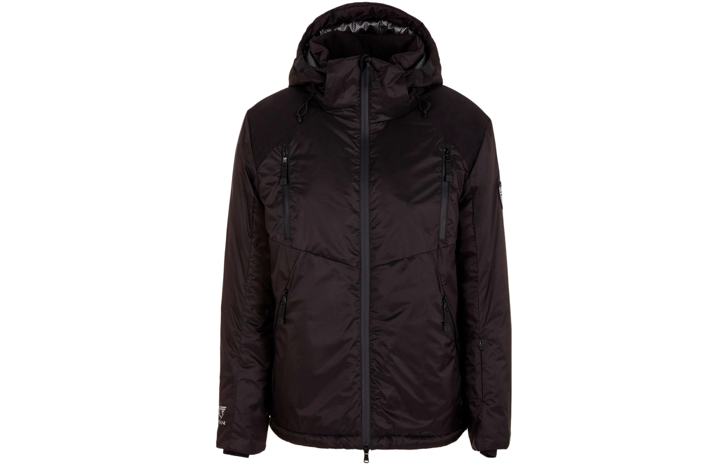 Emporio Armani EA7  Black Zip-Up Hoodie Jacket with Long Sleeves. 6RPG19-PNCKZ-1200 圖 2