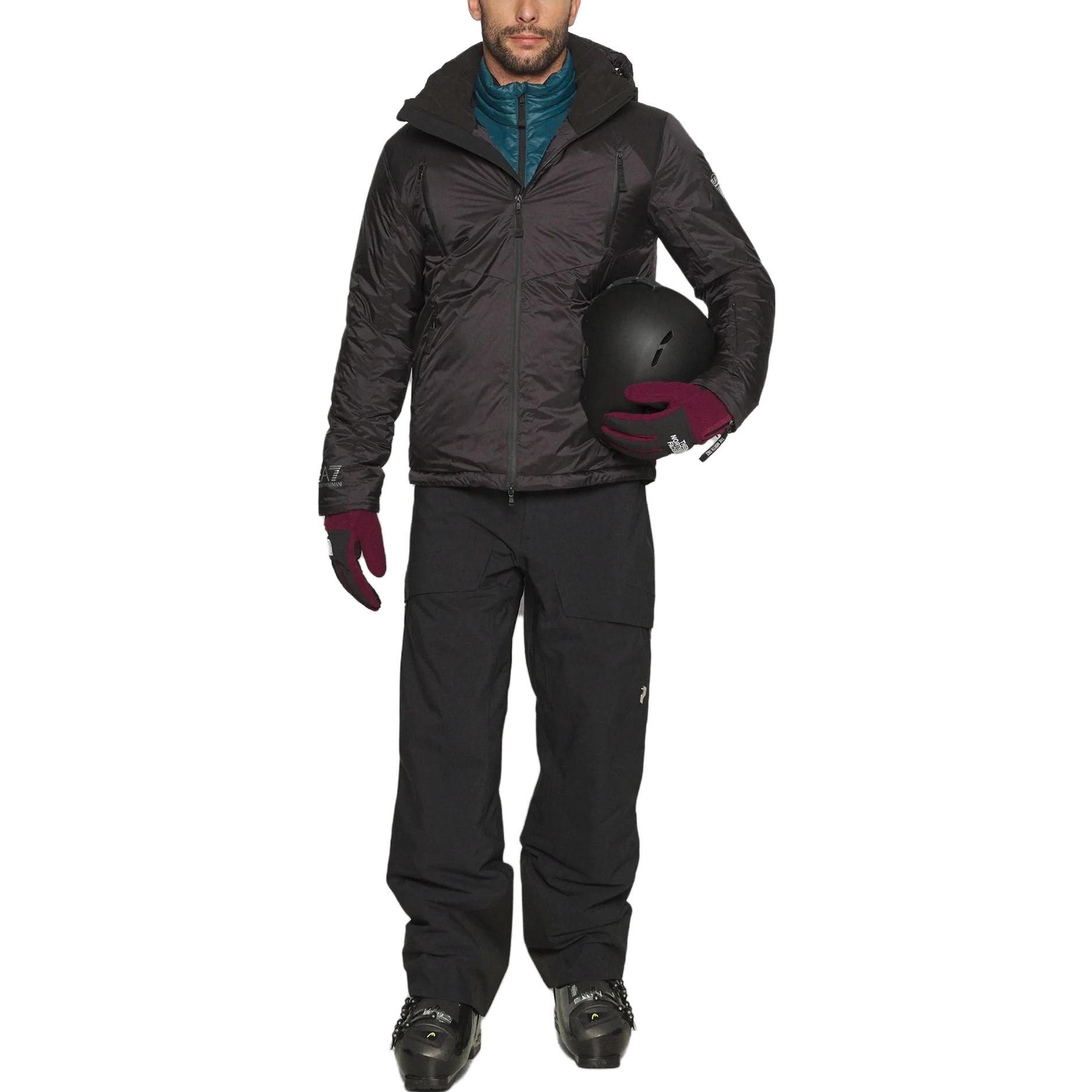 Emporio Armani EA7  Black Zip-Up Hoodie Jacket with Long Sleeves. 6RPG19-PNCKZ-1200 圖 5