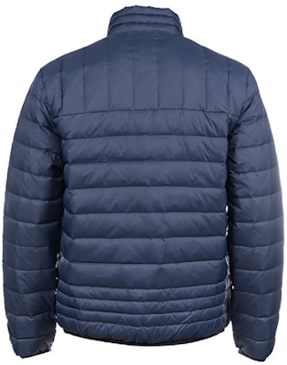Emporio Armani EA7 Blue Down Jacket with Logo Print and Solid Design. 6KPB14-PNR4Z-1554 Lookbook Emporio Armani EA7 Blue Down Jacket with Logo Print and Solid Design. 6KPB14-PNR4Z-1554