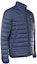 Purchase Emporio Armani EA7 Blue Down Jacket with Logo Print and Solid Design. 6KPB14-PNR4Z-1554