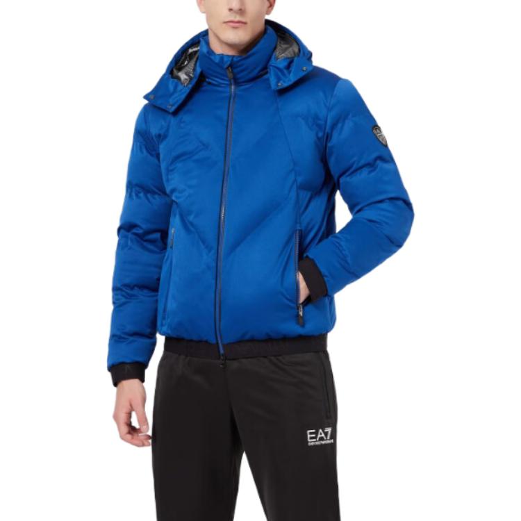 Emporio Armani EA7  Blue Logo Hoodie Jacket. 6KPB34-PN4BZ-0586 圖 4