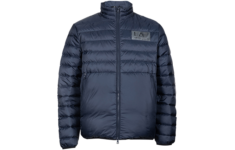 Emporio Armani EA7  Blue Puffer Jacket with Logo and Stand Collar. 6LPB14-PN5ZZ-1554 圖 2