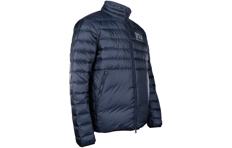 Emporio Armani EA7  Blue Puffer Jacket with Logo and Stand Collar. 6LPB14-PN5ZZ-1554 圖 5