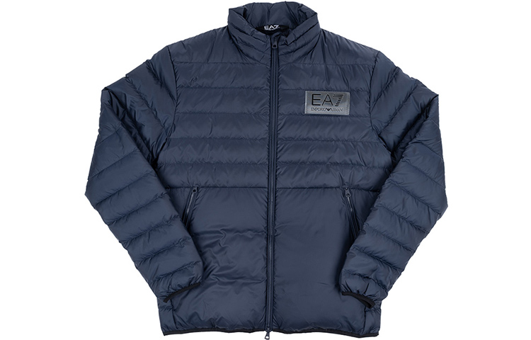 Emporio Armani EA7  Blue Puffer Jacket with Logo and Stand Collar. 6LPB14-PN5ZZ-1554 圖 6