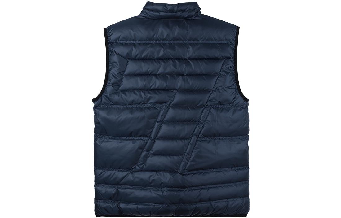 Lookbook エンポリオアルマーニ EA7 ブルー ジッパー付スタンド襟ノースリーブダウンベスト 6RPQ02-PN5ZZ-1554