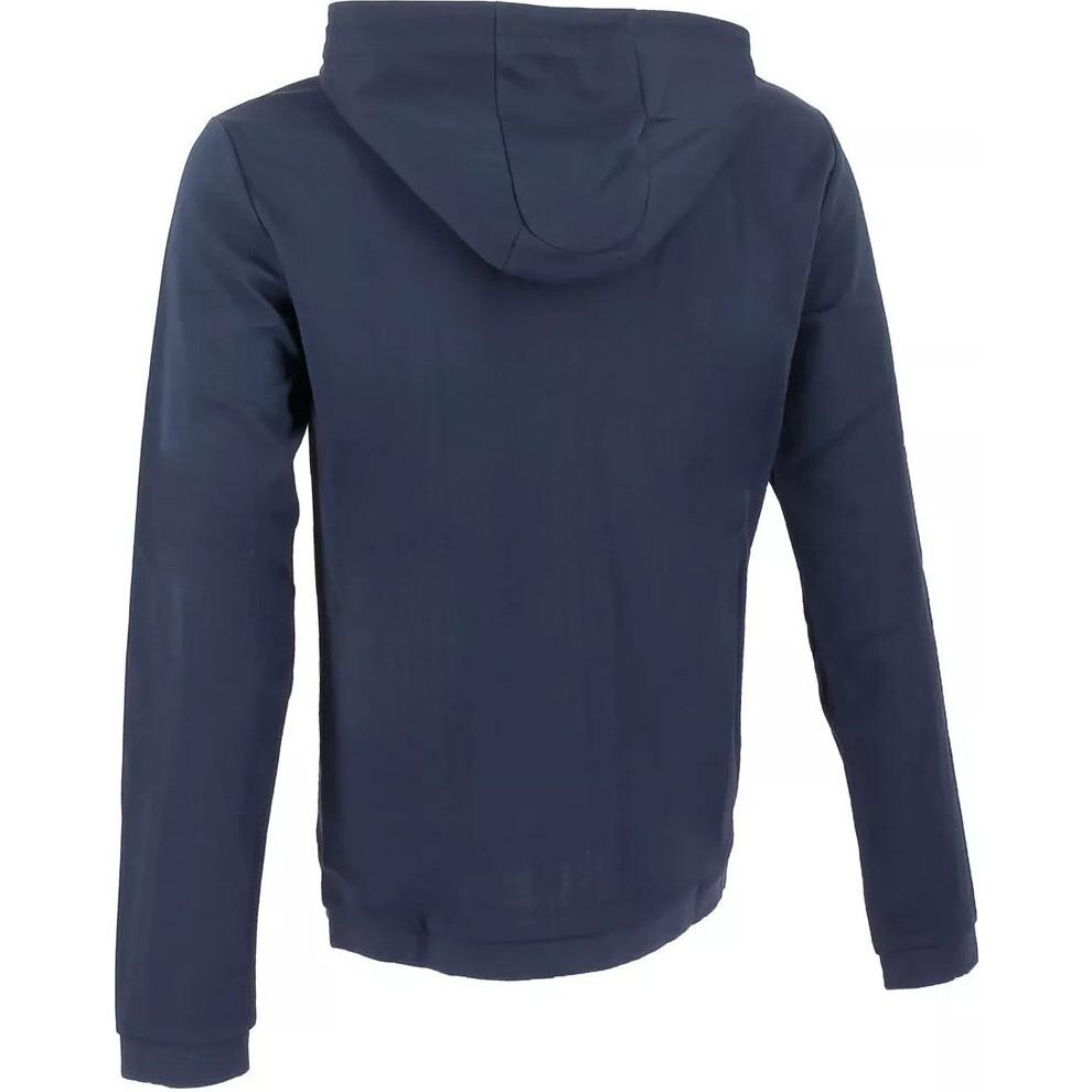 Emporio Armani EA7  Blue Solid Hooded Zip-Up Jacket SS24. 6RPM39-PJMCZ-1554 圖 3