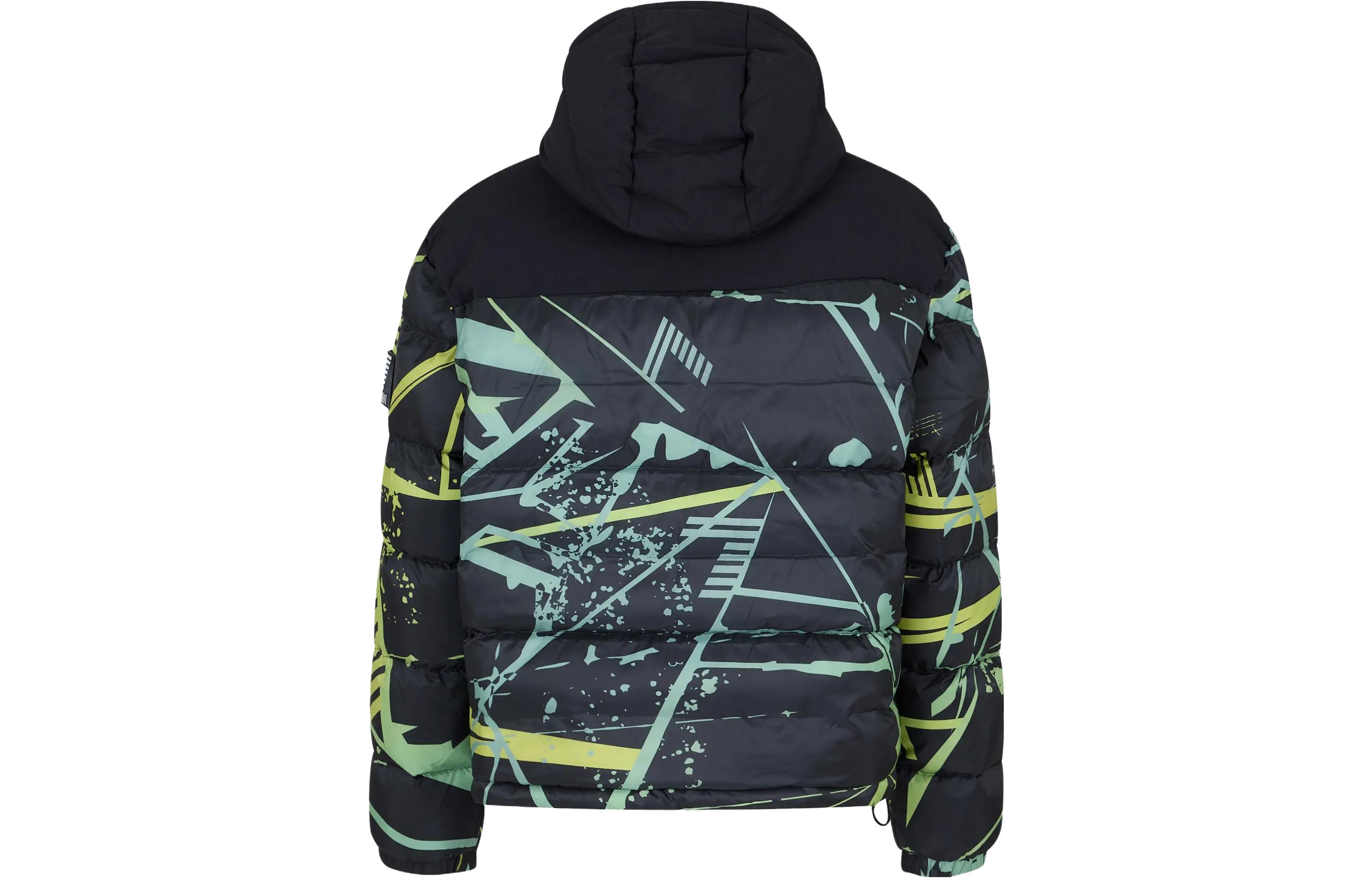 EMPORIO ARMANI EA7  Colorblock Hooded Zip Cotton Jacket Long Sleeve Casual 6RPB05-PN9FZ-2223 圖 8