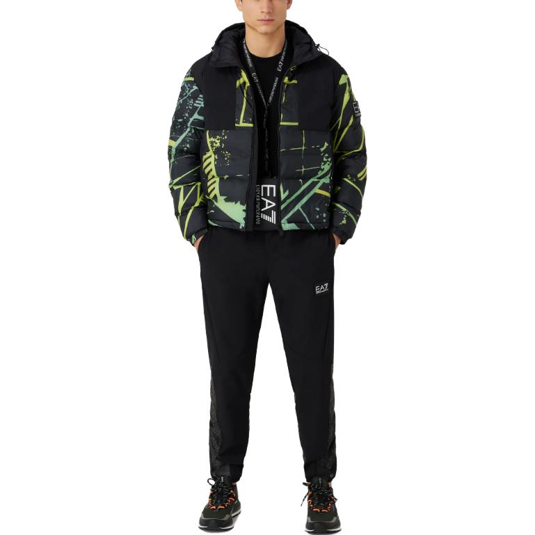 EMPORIO ARMANI EA7  Colorblock Hooded Zip Cotton Jacket Long Sleeve Casual 6RPB05-PN9FZ-2223 圖 10