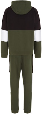 エンポリオアルマーニ EA7 カラーブロックロゴプリント スポーツウェアセット 6RPV55-PJ07Z-1200 6