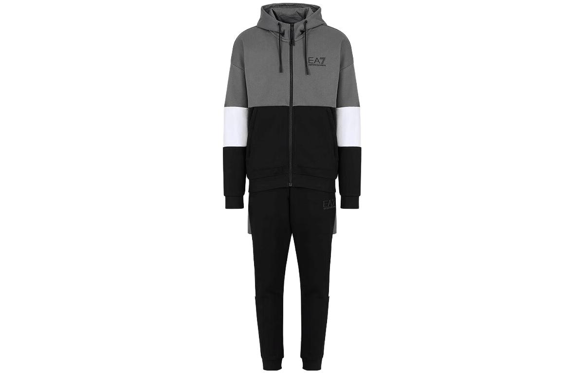 Order エンポリオアルマーニ EA7 カラーブロックロゴプリント スポーツウェアセット 6RPV55-PJ07Z-1200