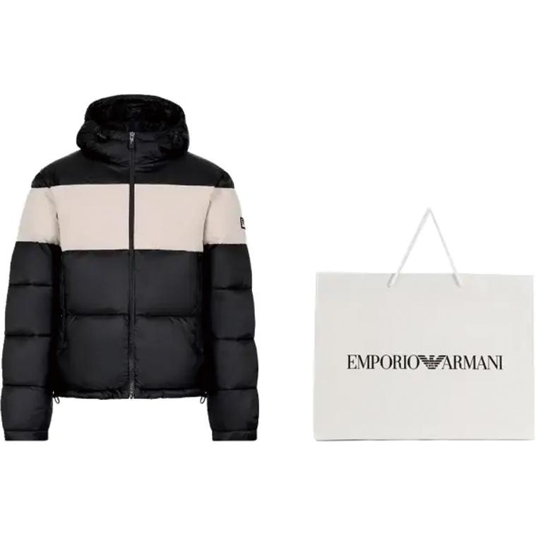EMPORIO ARMANI EA7  Colorblock Zip-Up Hoodie Cotton Jacket 6RPB41-PNEOZ-1554 圖 4