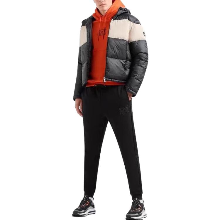 EMPORIO ARMANI EA7  Colorblock Zip-Up Hoodie Cotton Jacket 6RPB41-PNEOZ-1554 圖 5