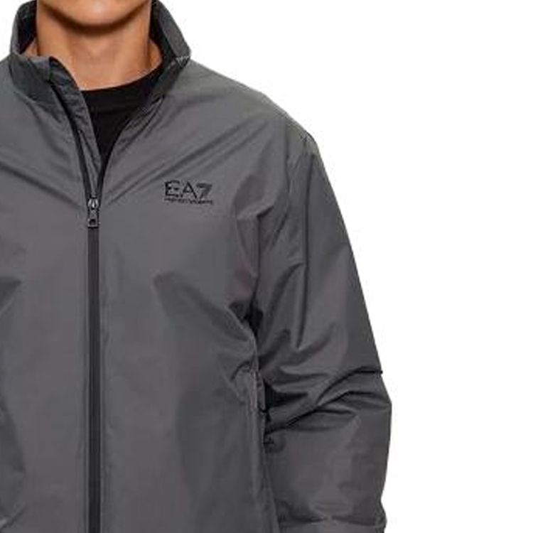 Emporio Armani EA7  Gray Zip Jacket with Colorblock Letter & Number Print. 6RPB07-PN27Z-1977 圖 6