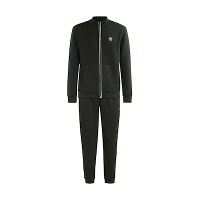 Emporio Armani EA7 Green Letter Print Track Suit Jacket & Joggers Set. 8NPV56-PJ4EZ-1845